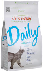 Almo Nature Daily 1, 2 kg Almo Nature Daily Sterilised tonhal, száraz macskaeledel