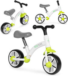 ECOTOYS Balance futóbicikli gyerekeknek, eva kerekek, állítható ülés - Zöld (TF3900)