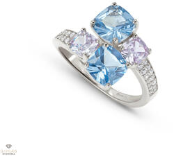 NOMINATION Colour Wave Aurora ezüst gyűrű 55-57-es méret - 149851-010-006