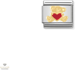 NOMINATION "Maci piros szívvel" charm - 030253-32