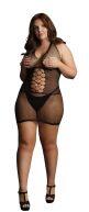 SHOTS TOYS Rochie din plasă Plus Size Le Desir