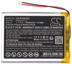Cameron sino Li-Polymer Akku 3.7v / 4000mah, Babymoov Ahb705775 Kompatibilis, Fekete