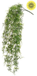 DekorPlaza UV-álló Élethű Csüngő Műpáfrány Bokor - 80 Cm 421432