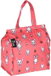 NILS CAMP Hőszigetelő táska, NILS CAMP, Nyúl mintás, Vászon, 25x16x30cm, 5 L, Többszínű (15-02-446)