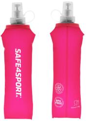 Safe4sport puha kulacs, 500 ml, TPU, BPA-mentes, PVC, 27x9x3, 5cm (Softflask500mlrozowy)