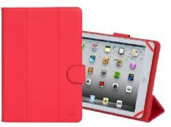 RIVACASE 3137 Malpensa 10.1" piros állvány tok