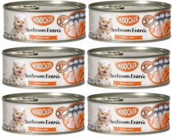  Moochie MOOCHIE TUNA & SALMON ENTRÉE IN BONE BROTH 6x156 g