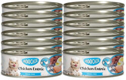  Moochie MOOCHIE CSIRKE FŐÉTEL CSONTVÍZBEN 12x156 g