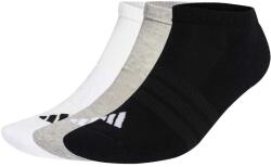 adidas Șosete Cushied Essentials Low Cut Socks 3 Pair Pack Medium Grey Heather/White/Black M