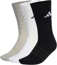 adidas Șosete Cushied Sportswear Crew Socks 3 Pair Pack Medium Grey Heather/White/Black L