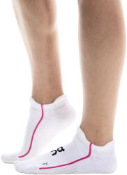 On Șosete Court Sock Low White/Pink XS