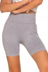 Moraj leggings, kerékpáros, push-up, magas derekú, rugalmas, L-XL INTL (RDL1500-053-GREY-L/XL)