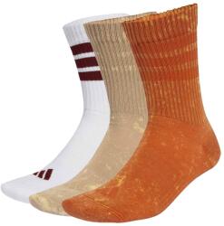 adidas Șosete 3 Stripes Cushied Crew Ste Wash 3 Pair Pack Orange/Warm Sandste/White S