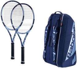 Babolat 2x Pure Drive 98 GEN11 + Pure Drive RH12 Racheta tenis