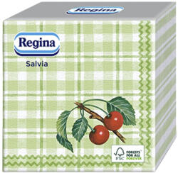 Regina Szalvéta REGINA Salvia 1 rétegű 33x33 cm 1/4 hajtogatott 30 lapos (421635) - papir-bolt