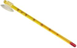 Happet akváriumi üveg hőmérő (Sárga, vékony, hosszú)