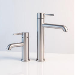 Laveo NOIA magas mosdócsap, szálcsiszolt inox (BNK_22NA)