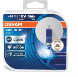 OSRAM Cool Blue Boost H11 5500K DUO BOX halogén izzó 62211CBB-2HB KIBONTOTT