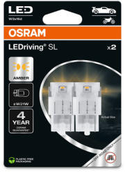 OSRAM LEDriving SL standard T20 W21W - WY21W LED sárga 7505DYP-2BL KIBONTOTT