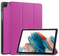Gigapack Samsung Tab A9 LTE / Tab A9 WIFI GIGAPACK Tok álló, bőr hatású aktív FLIP, asztali tartó, LILA GP-150664 (GP-150664)