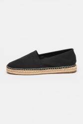 Calvin Klein CALVIN KLEIN, Vászon espadrilles domború logóval, Fekete, 41 (HM0HM01808-BEH-41)