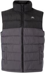 Trespass Trespass, Oskar bélelt steppelt mellény, Fekete, Szürke, S (MAJKGITR0005-BLACK-S)