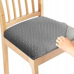 Ubieramy meble székhuzat, poliészter, szürke, 40x40cm (60-Z1-SZ)