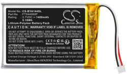 Cameron sino Li-Polymer Akku 3.7v / 1400mah, Babymoov Ft544060p Kompatibilis, Fekete