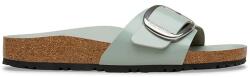 Birkenstock papuci cu toc plat pentru femei, din piele Madrid Big Buckle PPY2-KLD04Z_07X