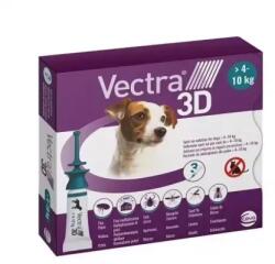 Ceva Animal Health Pipeta antiparazitara pentru caini 4 - 10 kg Vectra 3D x 1 pipeta