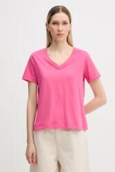 Gant tricou pentru femei din bumbac 9BYX-TSD1C6_30B (4200750)
