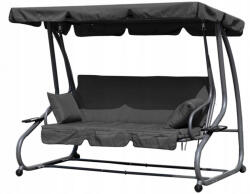 Homelux Átalakítható kerti hintágy szürke (G2025-B_GREY) - leziter