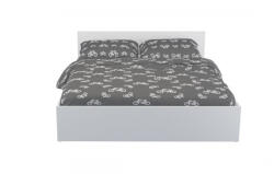 Pietro Grinders II NEW Kétszemélyes ágykeret 160x200, ágyráccsal Fehér (805548) - primbutor