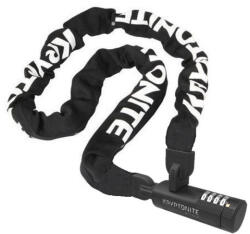 Kryptonite Keeper 712 Combo integrált számkombinációs láncos lakat, 120 cm x 7 mm, fekete - bikepro - 21 900 Ft