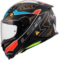 LS2 Cască integrală pentru motocicletă LS2 FF812 Zero gri-roșu pentru copii (LS168122511-MASTER)