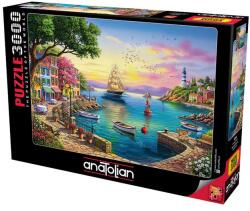 Anatolian Пъзел Anatolian - Фарът в синьо, 3000 части (P4936)