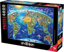 Anatolian Пъзел Anatolian - Световни забележителности, 4000 части (P5202)