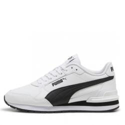 PUMA cipő ST RUNNER V4 L JR WHITE-BLACK (3997360339)