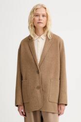 Sessùn gyapjú kabát - bézs L