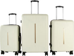 AGA Set de valize de călătorie Aga Travel MR4666 Bej (MR4666 - Beige) Valiza