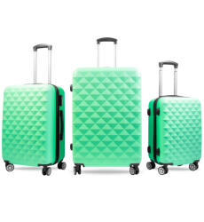 AGA Set de valize de călătorie Aga Travel MR4655 Turcoaz (MR4655-Mint) Valiza