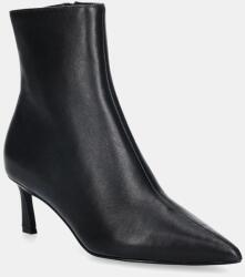 Steve Madden bőr csizma Lulah - fekete Női 40