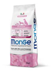 Monge All Breeds Puppy and Junior Pork with Rice and Potatoes 12 kg - csui