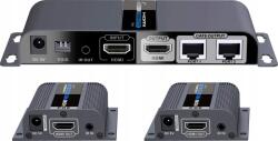 PremiumCord HDMI 1-2 splitter+extender CAT6/6a/7 Full HD 3D khsplit2g (khsplit2g) (khsplit2g)
