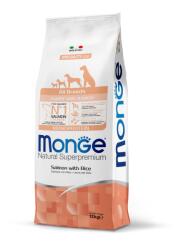 Monge All Breeds Puppy and Junior Salmon with Rice 12 kg - csui
