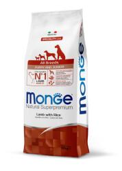 Monge All Breeds Puppy and Junior Lamb with Rice 12 kg