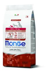 Monge Mini Puppy & Junior Lamb with Rice 2.5 kg - csui