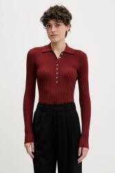 Sisley pulóver gyapjúkeverékből - piros XS - answear - 16 090 Ft