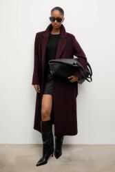 ANSWEAR gyapjúkabát - burgundia M - answear - 39 990 Ft