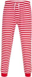 SF (Skinnifit) Pantaloni de pijama cu model pentru bărbați - Roșie / albă | XL (SF086-1000336763)